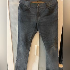 Lightly worn grey Thin Finn Nudie Jeans. Like New!